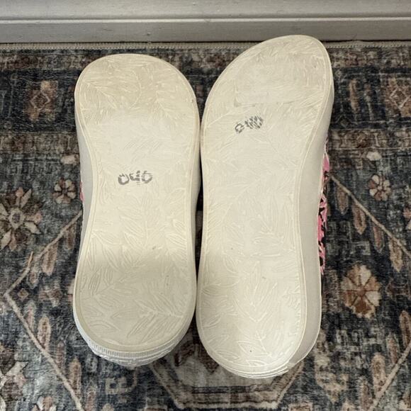 Lilly Pulitzer Womens Julie Sneakers Hibiscus Pink Hangin With My Boo Panda Sz 7 - Picture 6 of 6